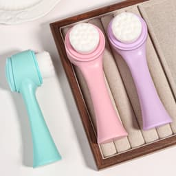 Double-sided Silicon Face Wash Brush 1