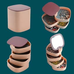 Rotating Multi-layer Jewelry box 4