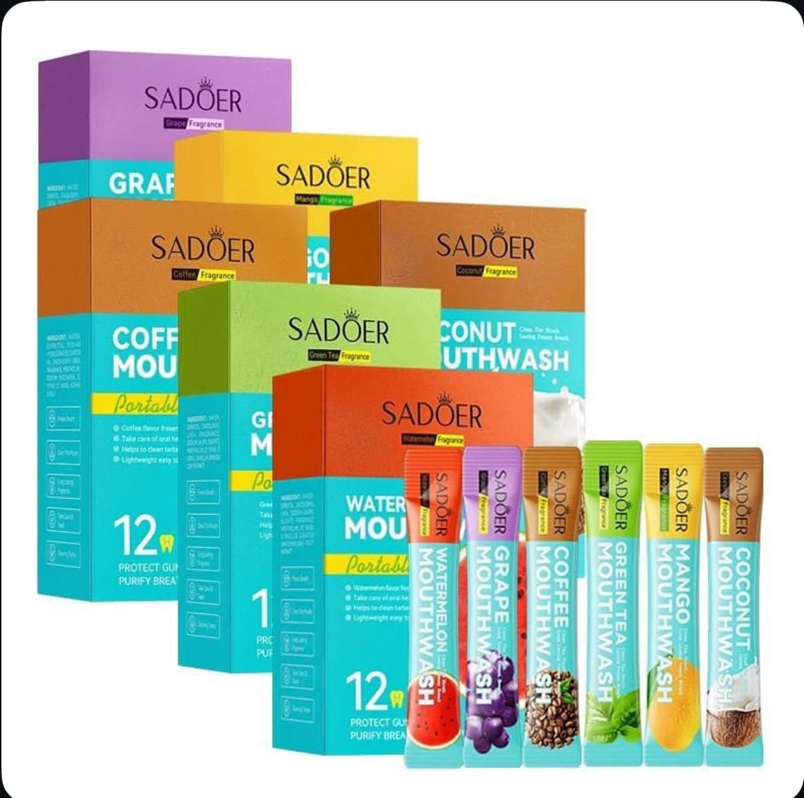 Sachet Mouthwash(20 in pack)